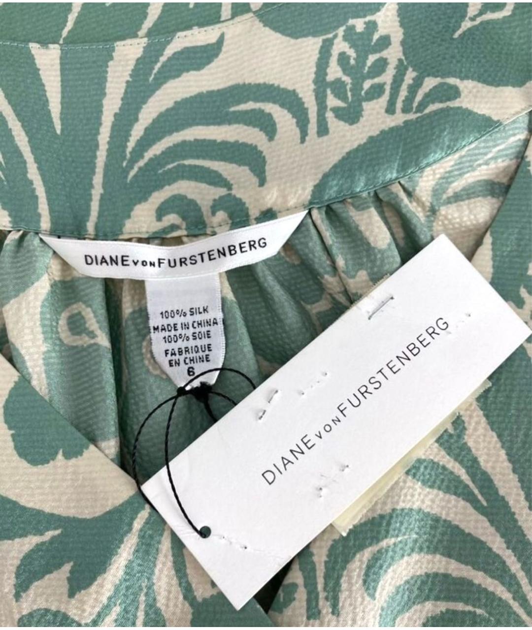 DIANE VON FURSTENBERG Шелковая блузы, фото 4