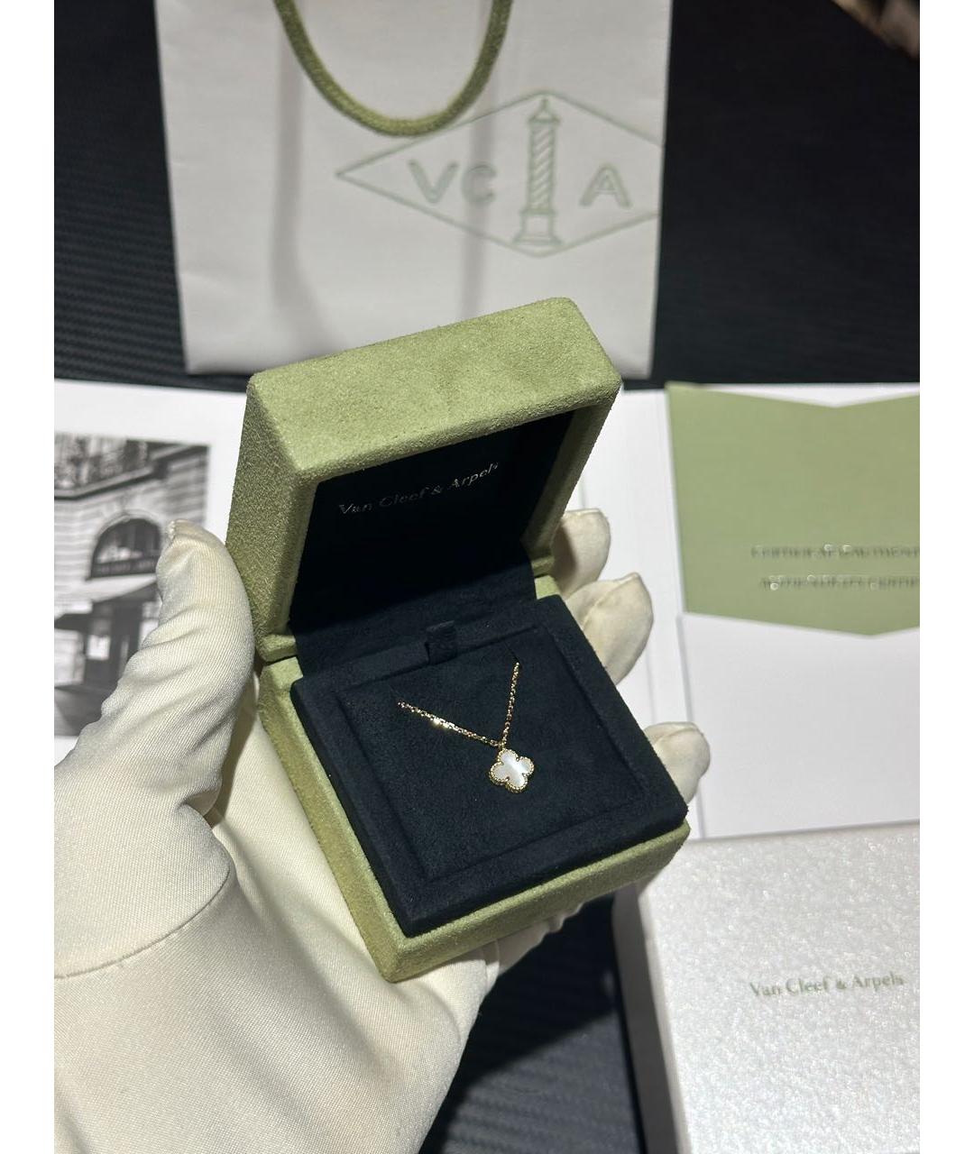 VAN CLEEF & ARPELS Желтая подвеска из желтого золота, фото 5
