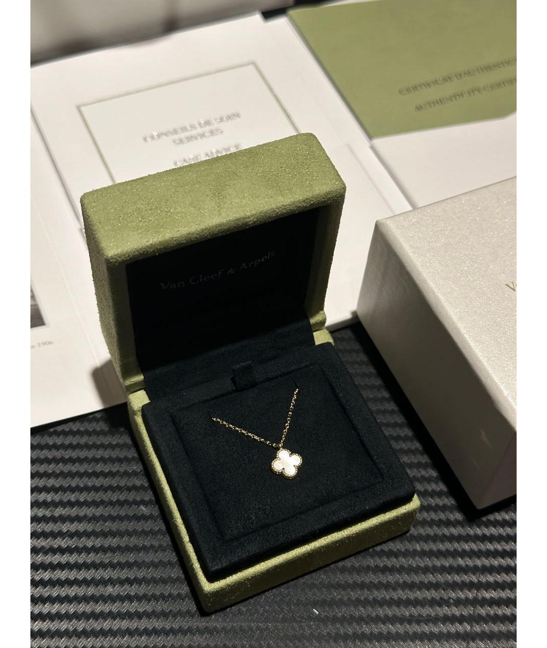 VAN CLEEF & ARPELS Желтая подвеска из желтого золота, фото 4