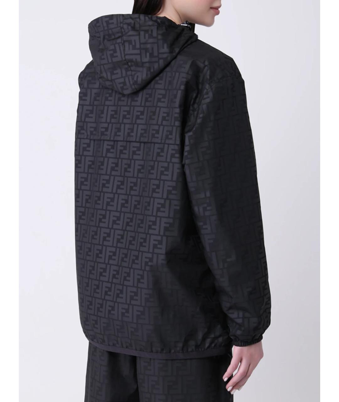 FENDI Черная куртка, фото 3