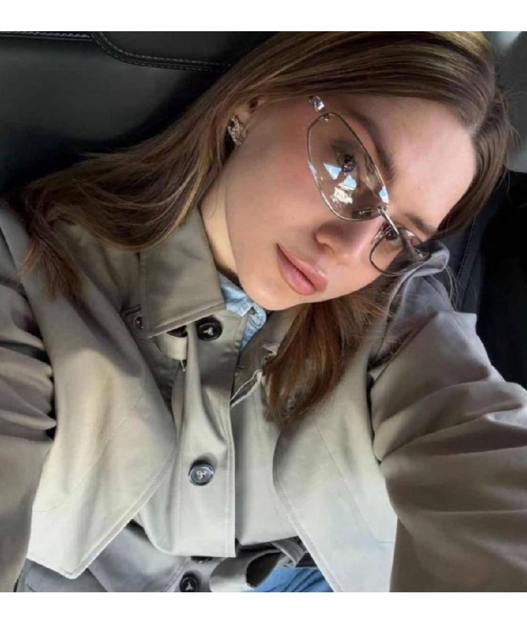 MIU MIU Металлические солнцезащитные очки, фото 5