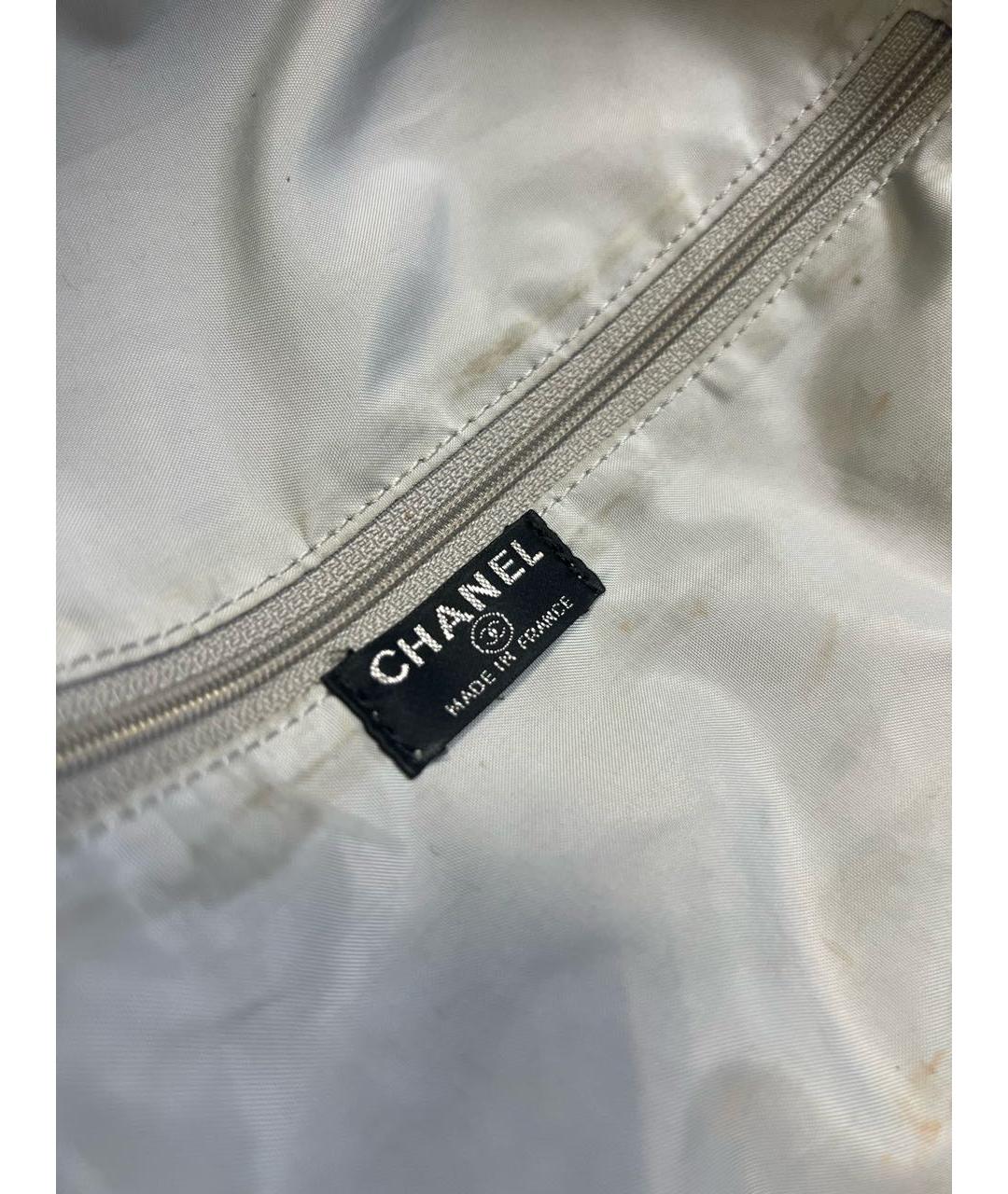 CHANEL Серый рюкзак, фото 7