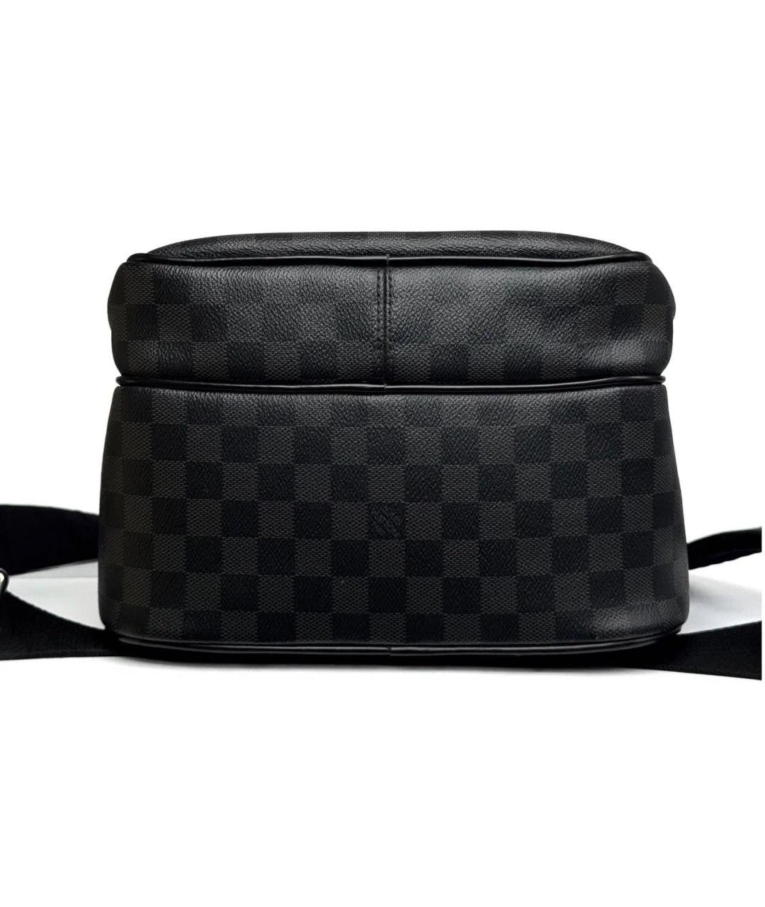 LOUIS VUITTON Черный рюкзак, фото 3