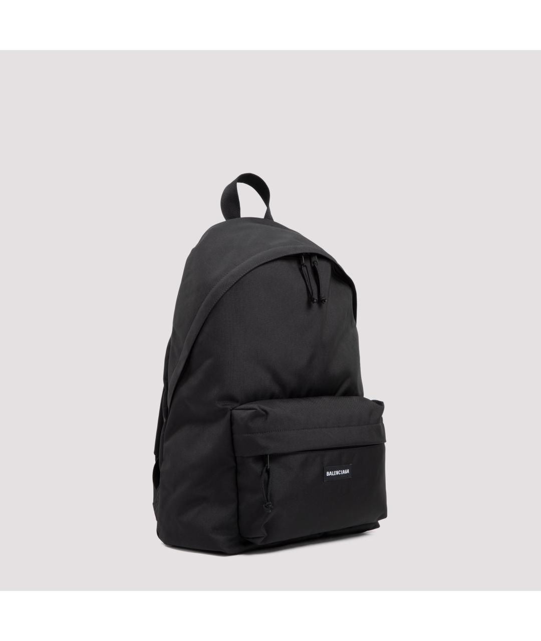 BALENCIAGA Черный синтетический рюкзак, фото 3