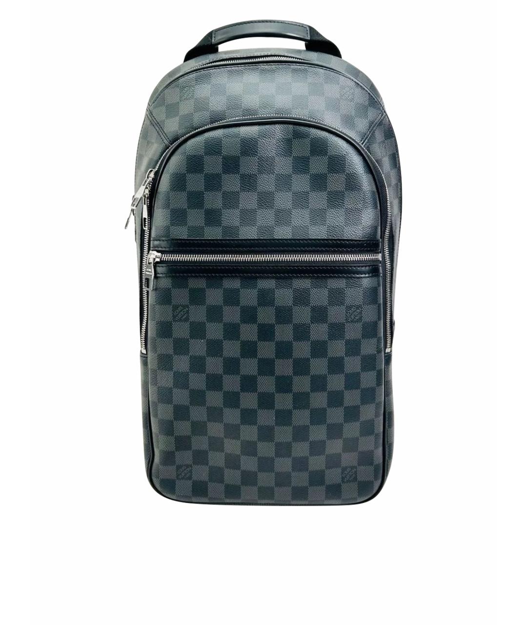 LOUIS VUITTON Черный рюкзак, фото 1
