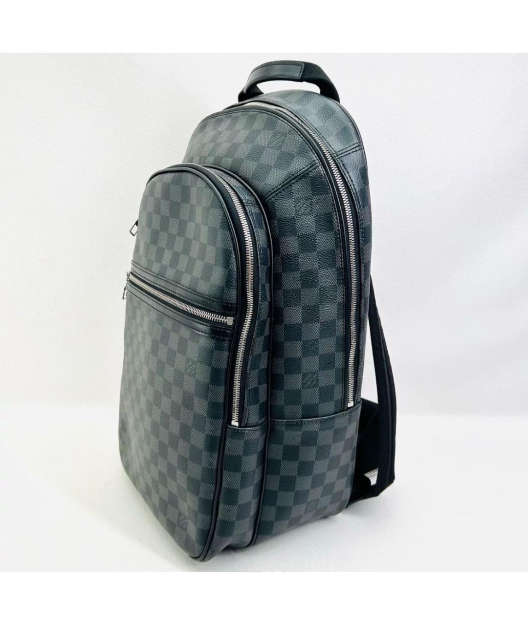 LOUIS VUITTON Черный рюкзак, фото 3