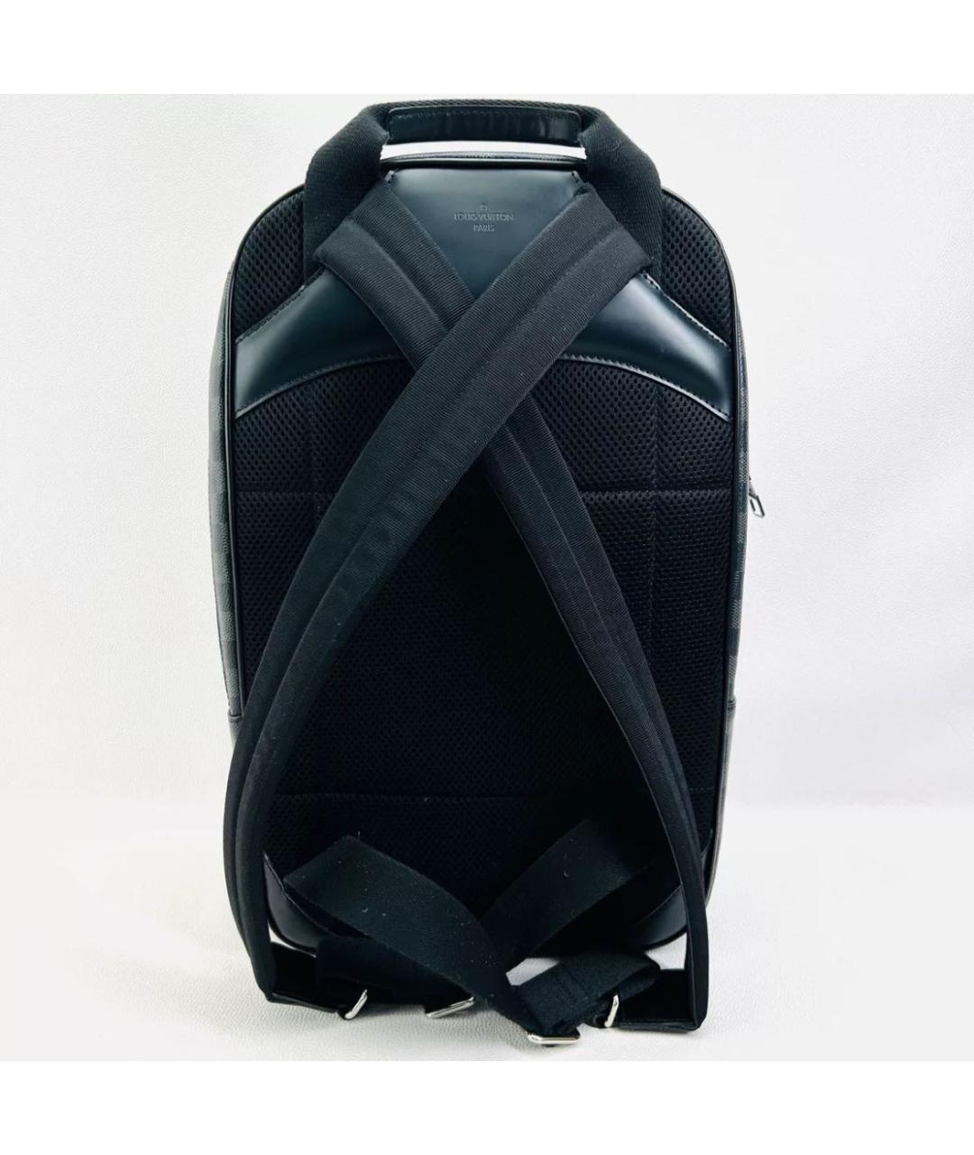 LOUIS VUITTON Черный рюкзак, фото 2