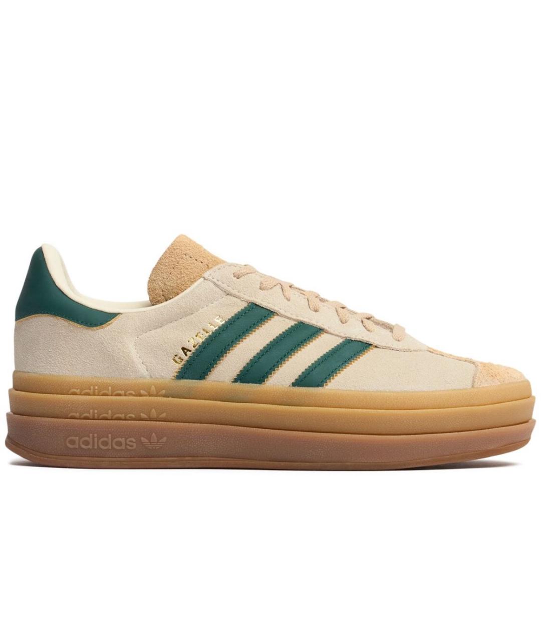 ADIDAS Бежевые замшевые кеды, фото 5