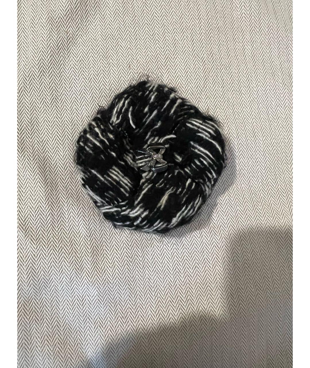 CHANEL Черная булавка / брошь, фото 2