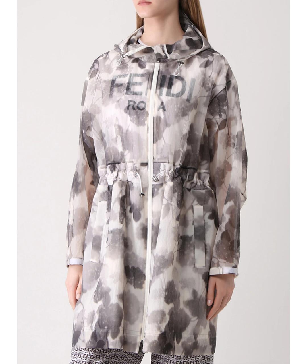 FENDI Серая куртка, фото 4