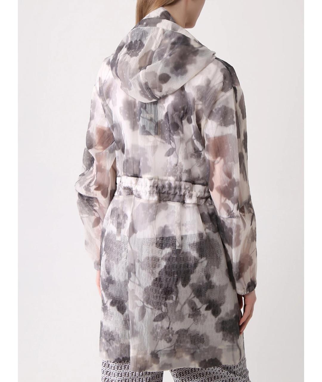 FENDI Серая куртка, фото 3