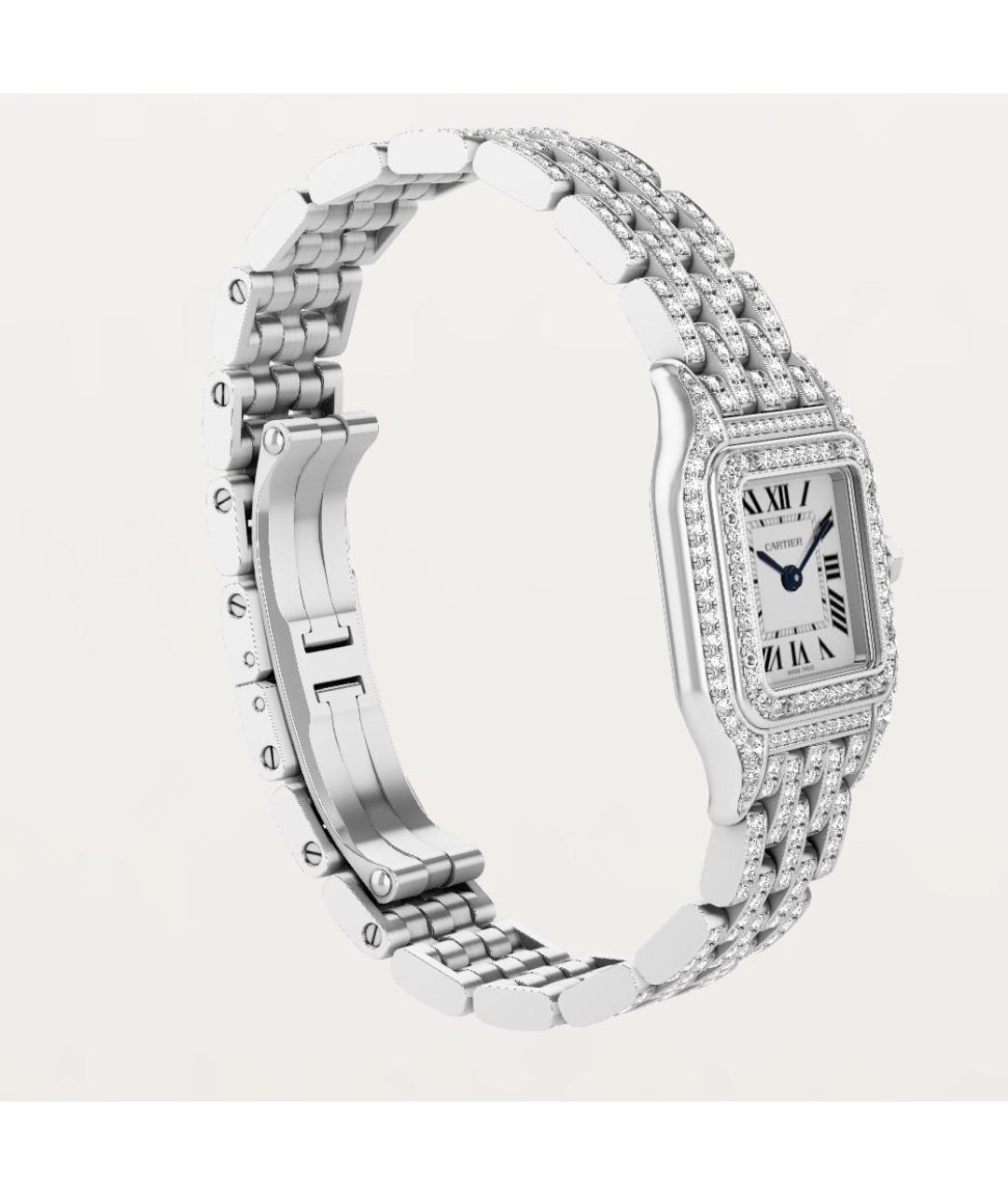 CARTIER Часы из белого золота, фото 2