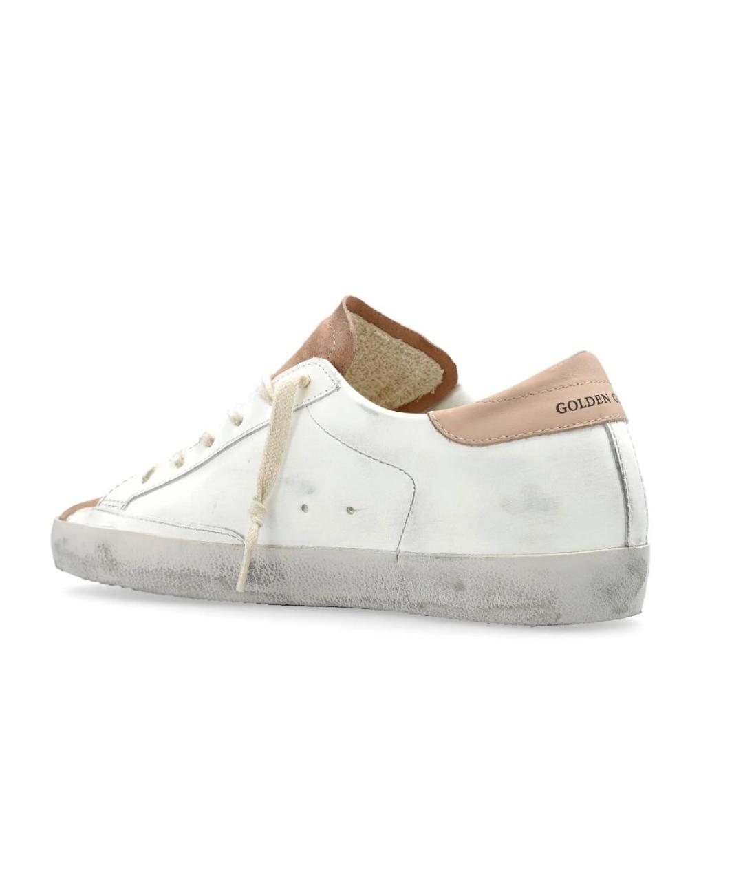 GOLDEN GOOSE DELUXE BRAND Белые кожаные кеды, фото 4