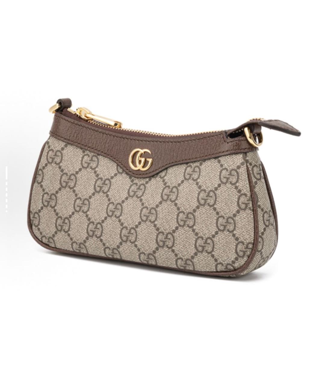GUCCI Коричневая сумка через плечо, фото 2