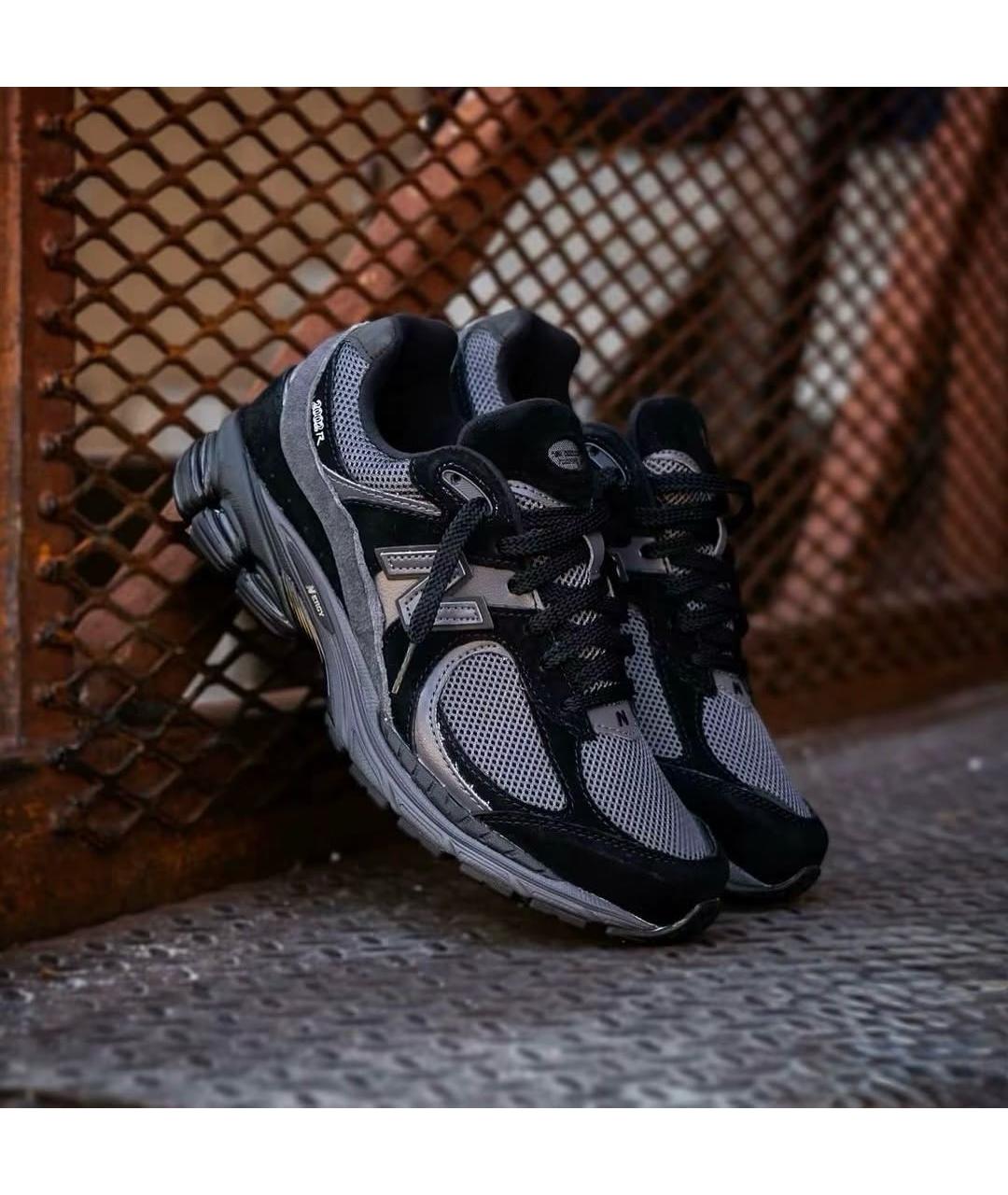 NEW BALANCE Черные замшевые низкие кроссовки / кеды, фото 5