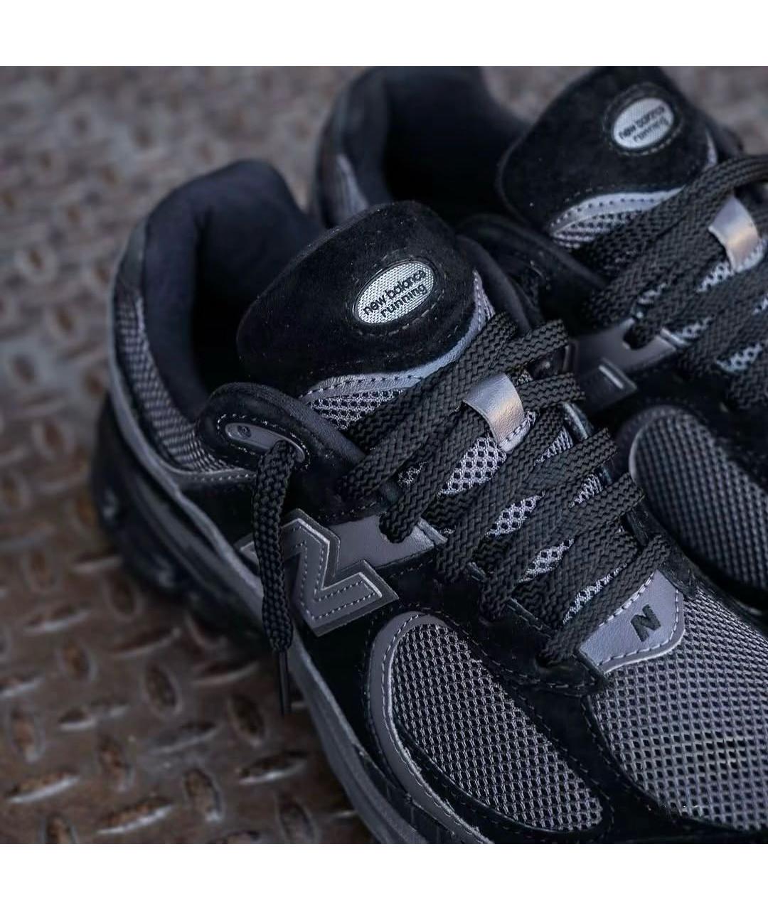 NEW BALANCE Черные замшевые низкие кроссовки / кеды, фото 6