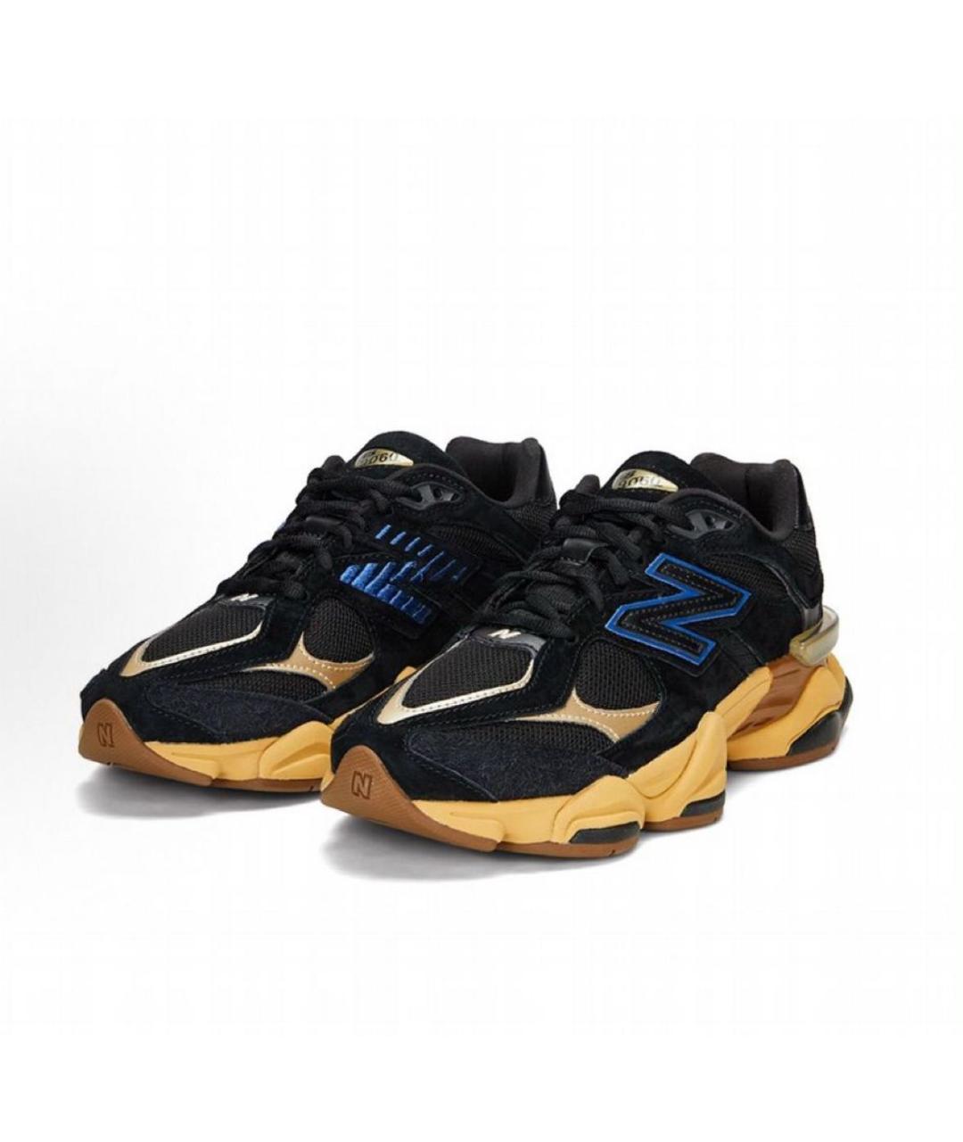 NEW BALANCE Черные замшевые кроссовки, фото 2