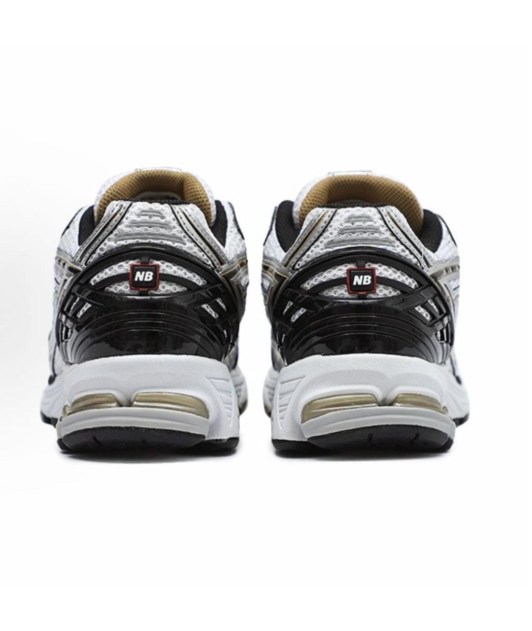 NEW BALANCE Серебряные текстильные низкие кроссовки / кеды, фото 4