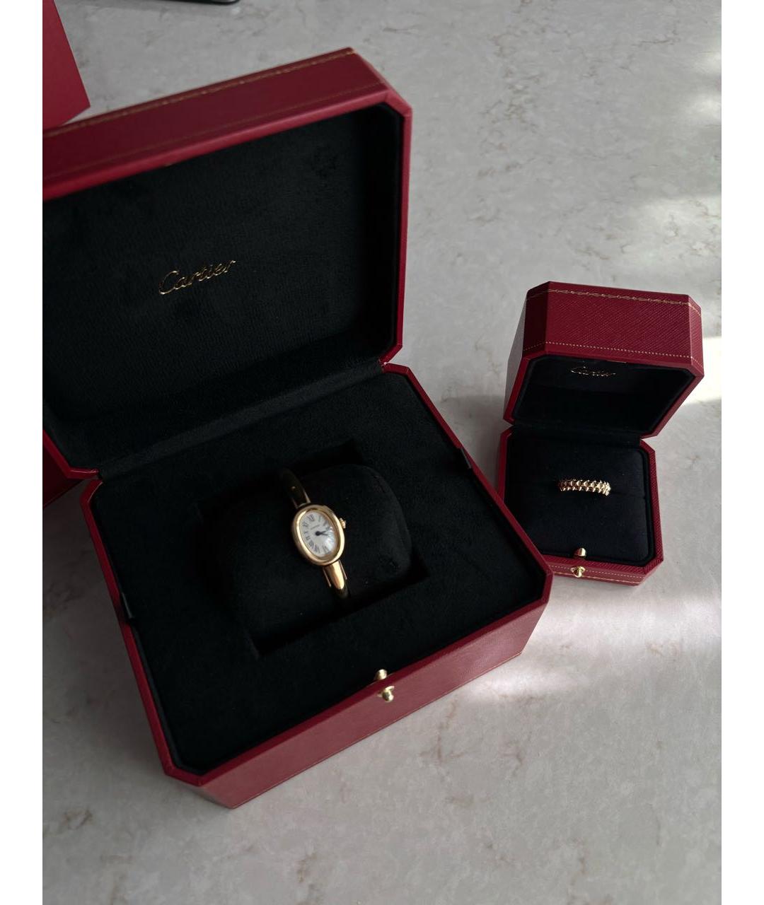 CARTIER Золотые часы из желтого золота, фото 3