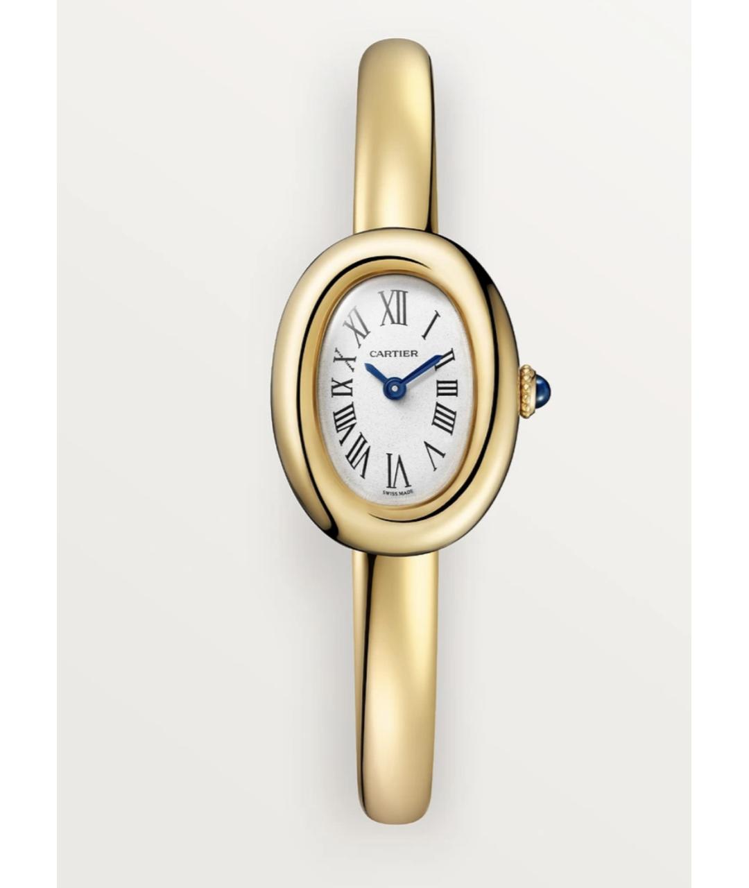 CARTIER Золотые часы из желтого золота, фото 4