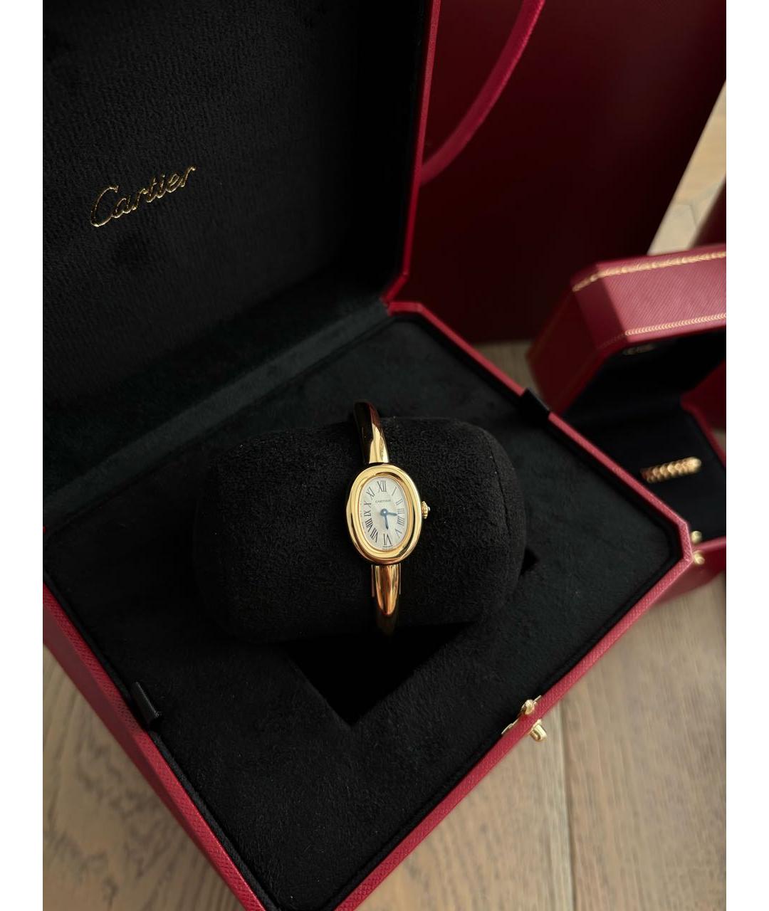 CARTIER Золотые часы из желтого золота, фото 2