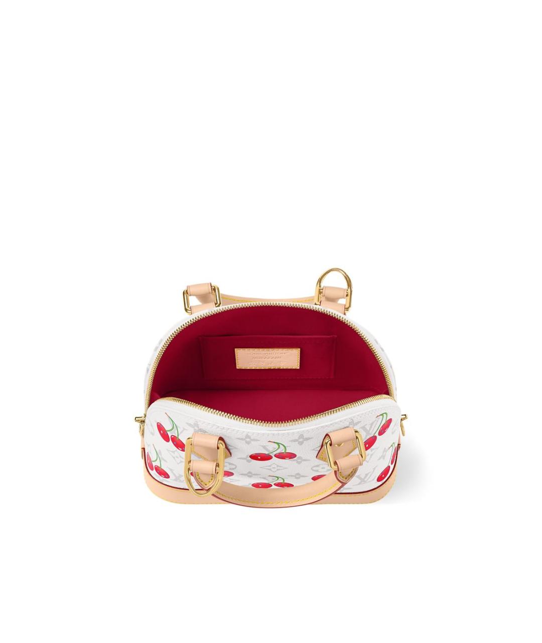 LOUIS VUITTON Коричневая кожаная сумка с короткими ручками, фото 4