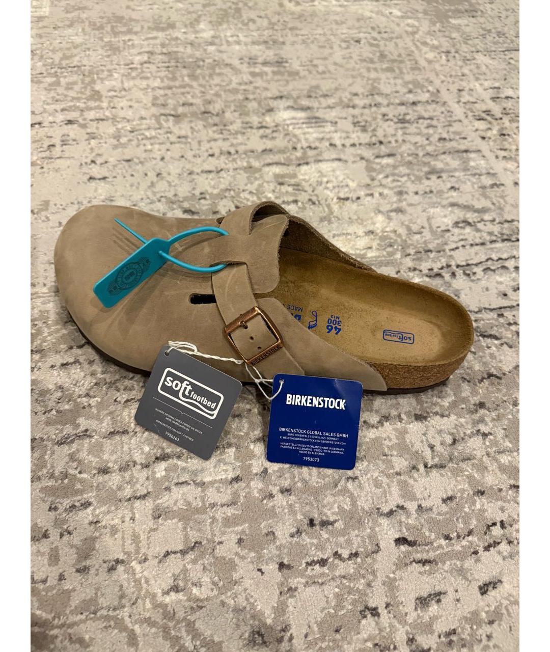 BIRKENSTOCK Бежевые сандалии, фото 7