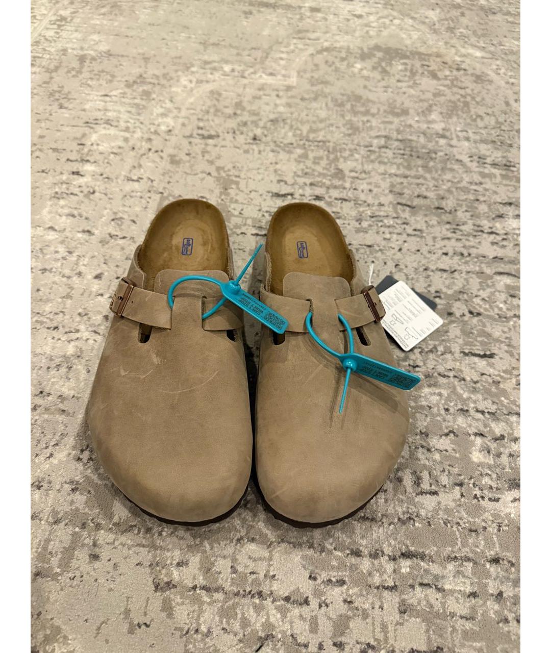BIRKENSTOCK Бежевые сандалии, фото 2