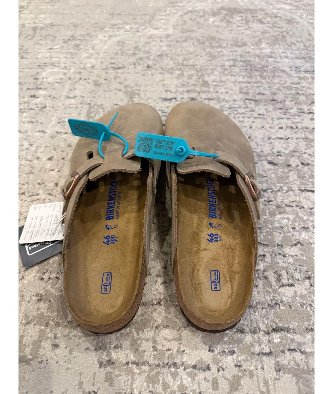 BIRKENSTOCK Бежевые сандалии, фото 3