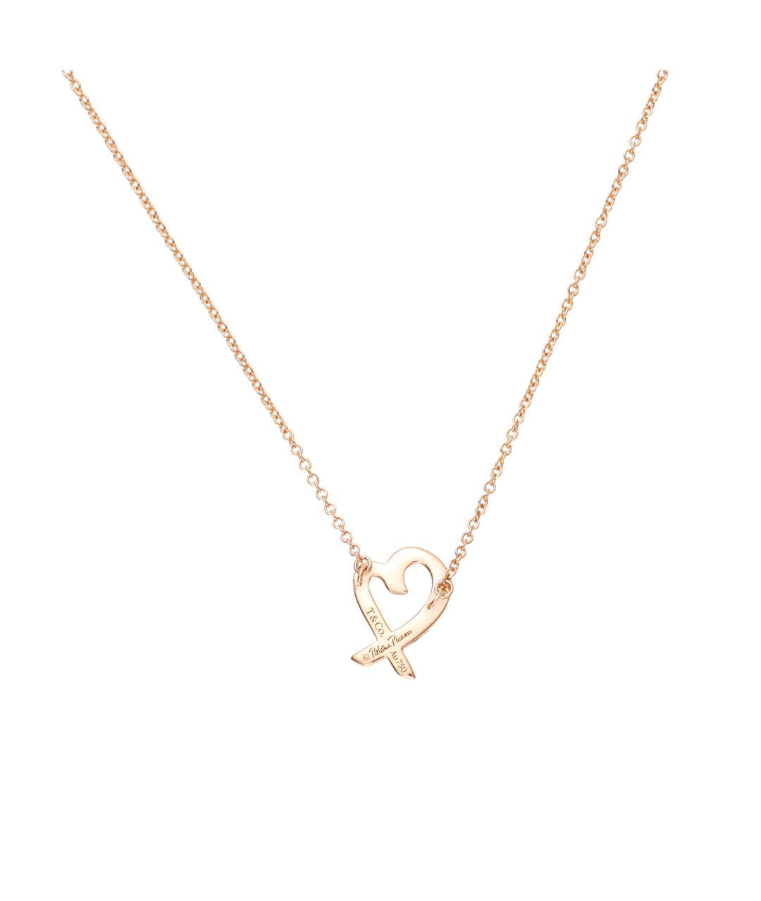 TIFFANY&CO Подвеска из розового золота, фото 4