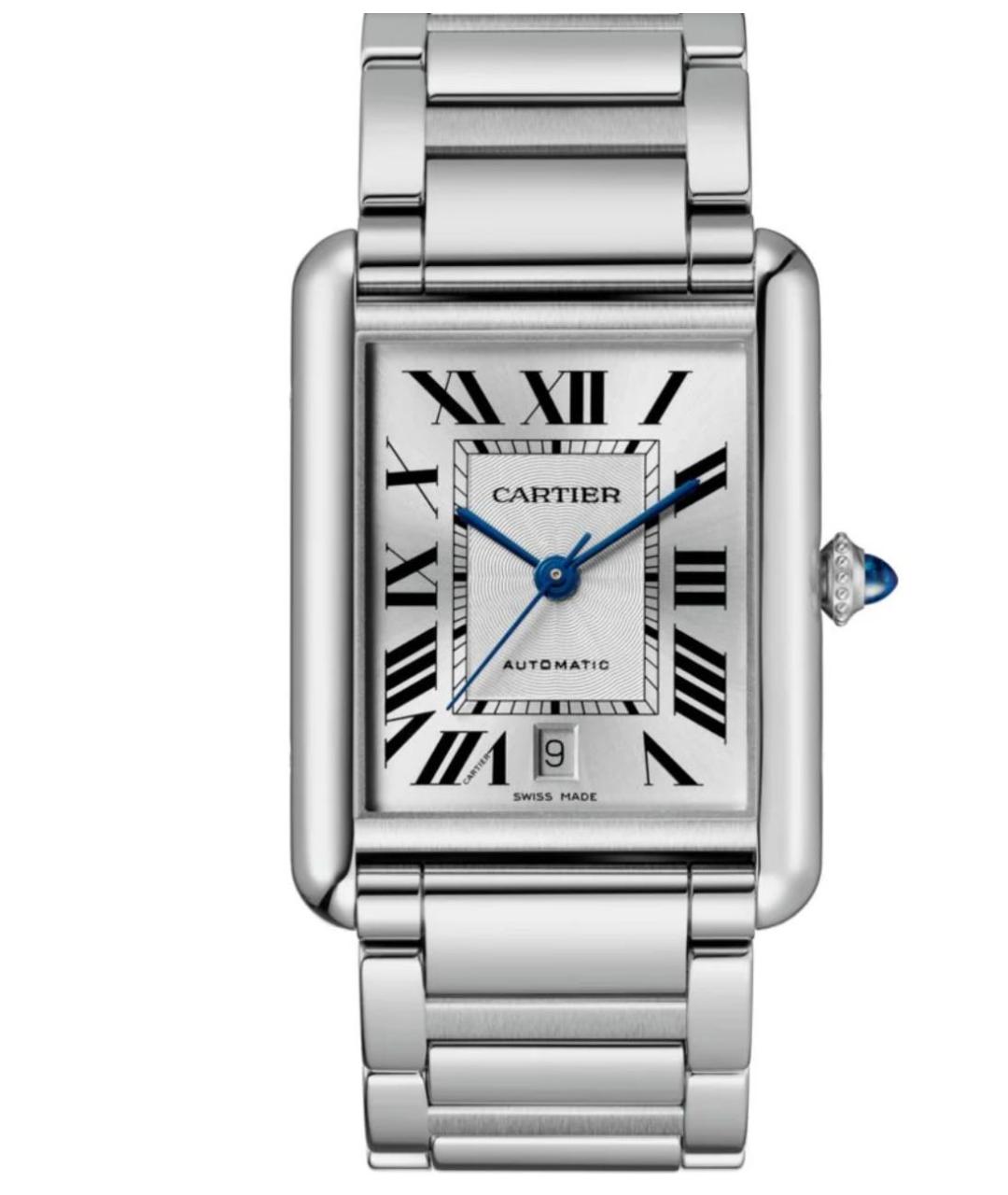 CARTIER Серые часы, фото 5