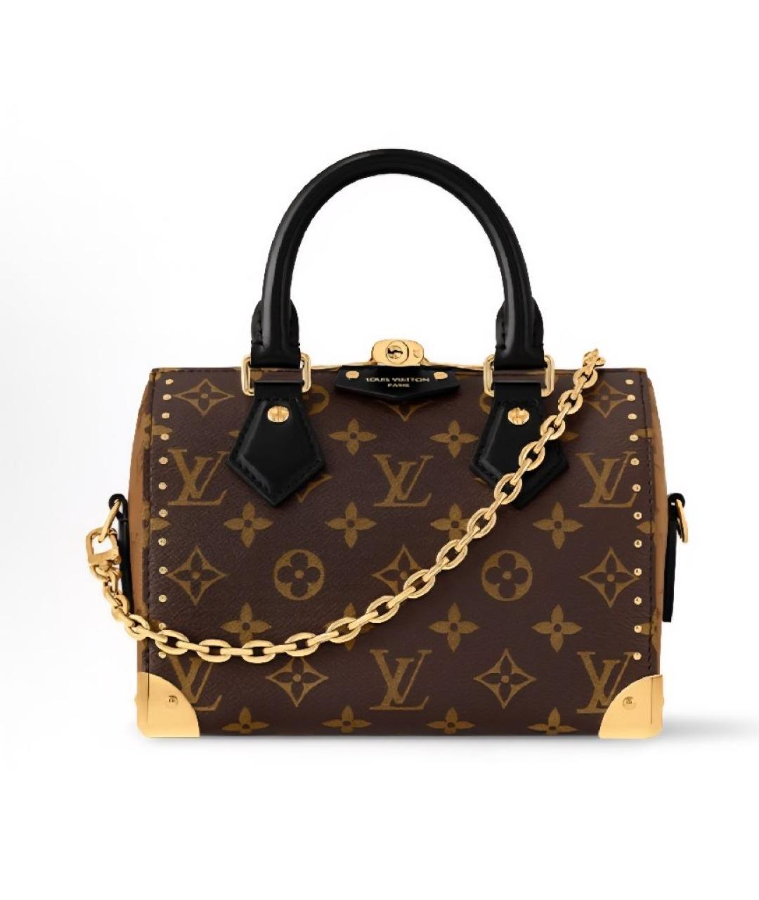 LOUIS VUITTON Коричневая сумка через плечо, фото 2