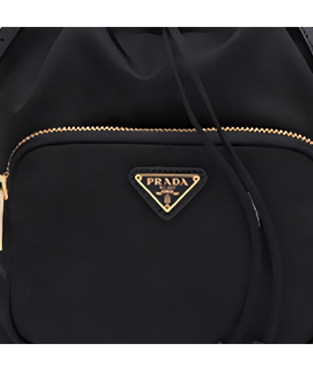 PRADA Черная сумка через плечо, фото 5