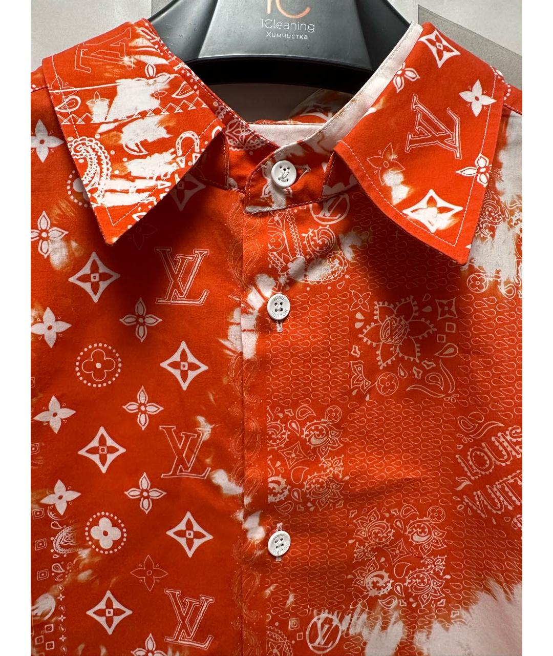 LOUIS VUITTON Мульти хлопковая кэжуал рубашка, фото 5