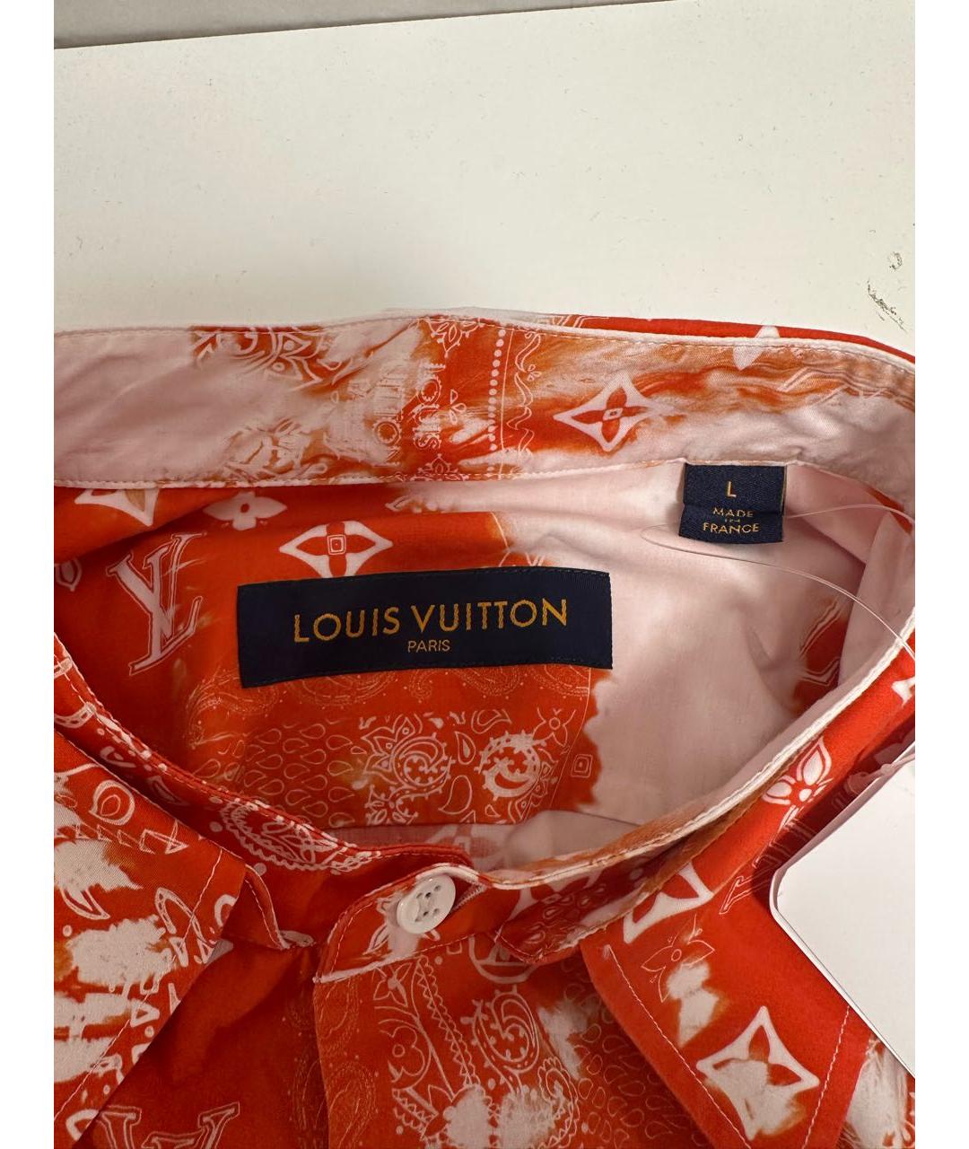 LOUIS VUITTON Мульти хлопковая кэжуал рубашка, фото 4