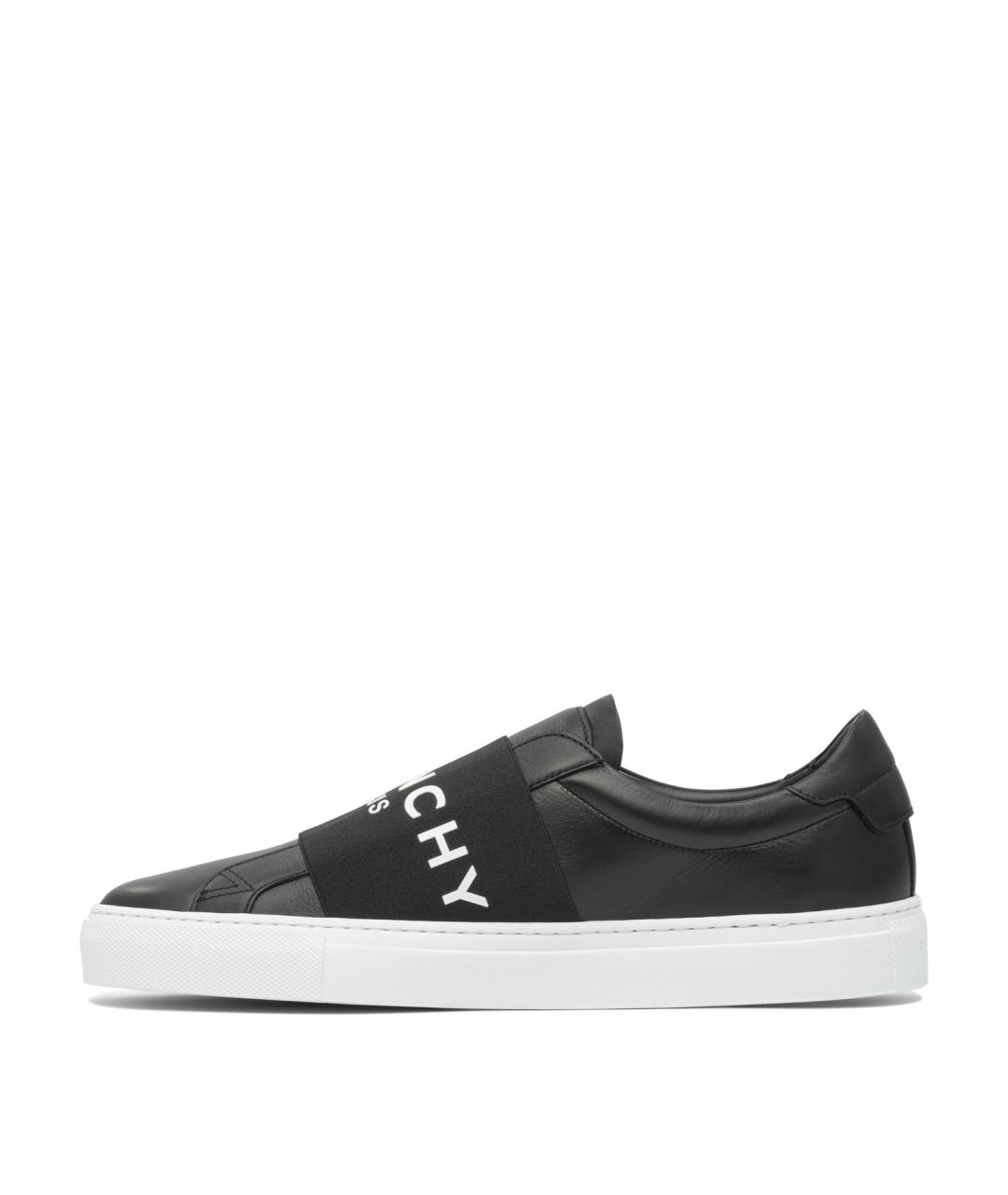 GIVENCHY Черные кожаные слипоны, фото 3