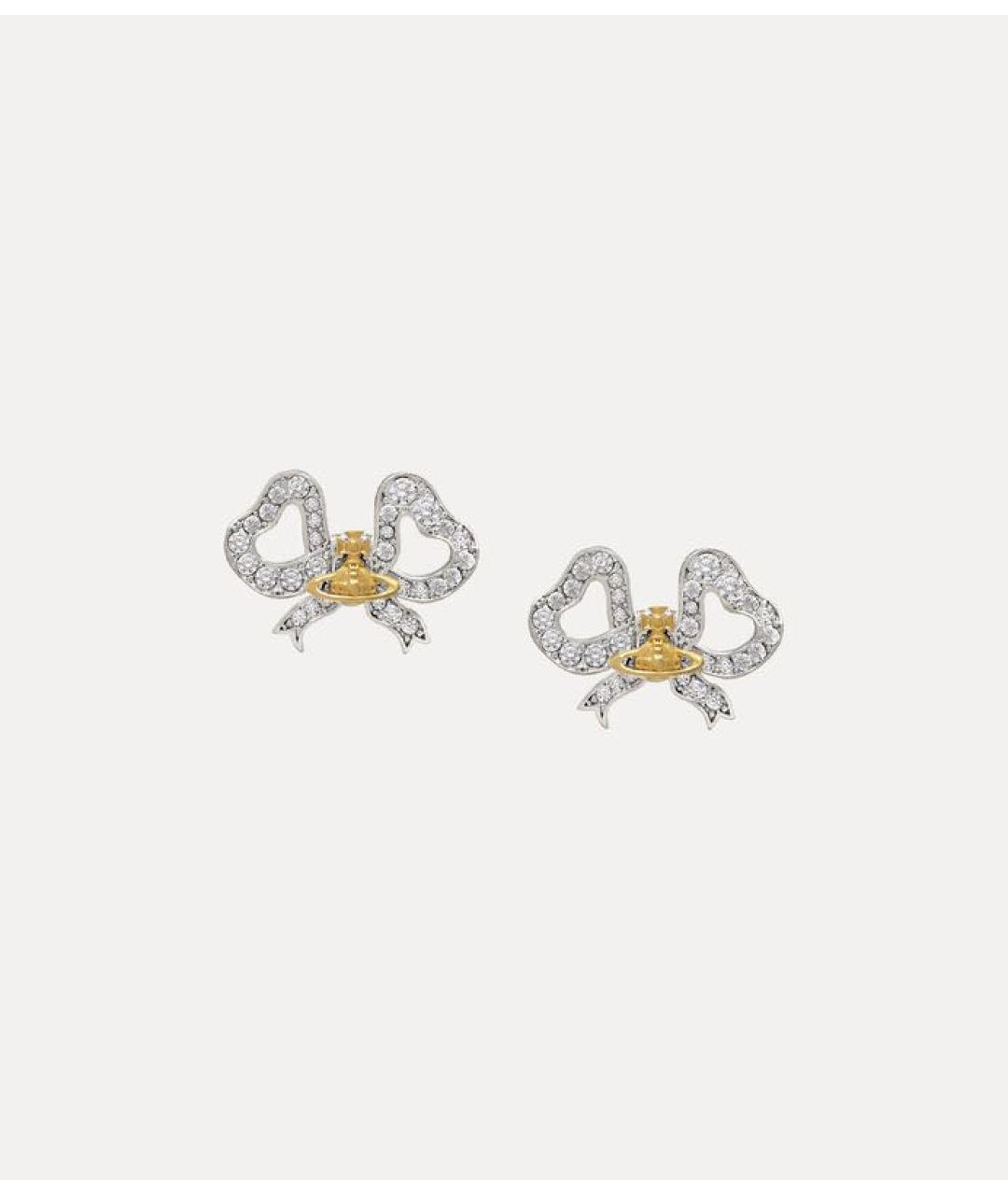 VIVIENNE WESTWOOD Серебряные латунные серьги, фото 4