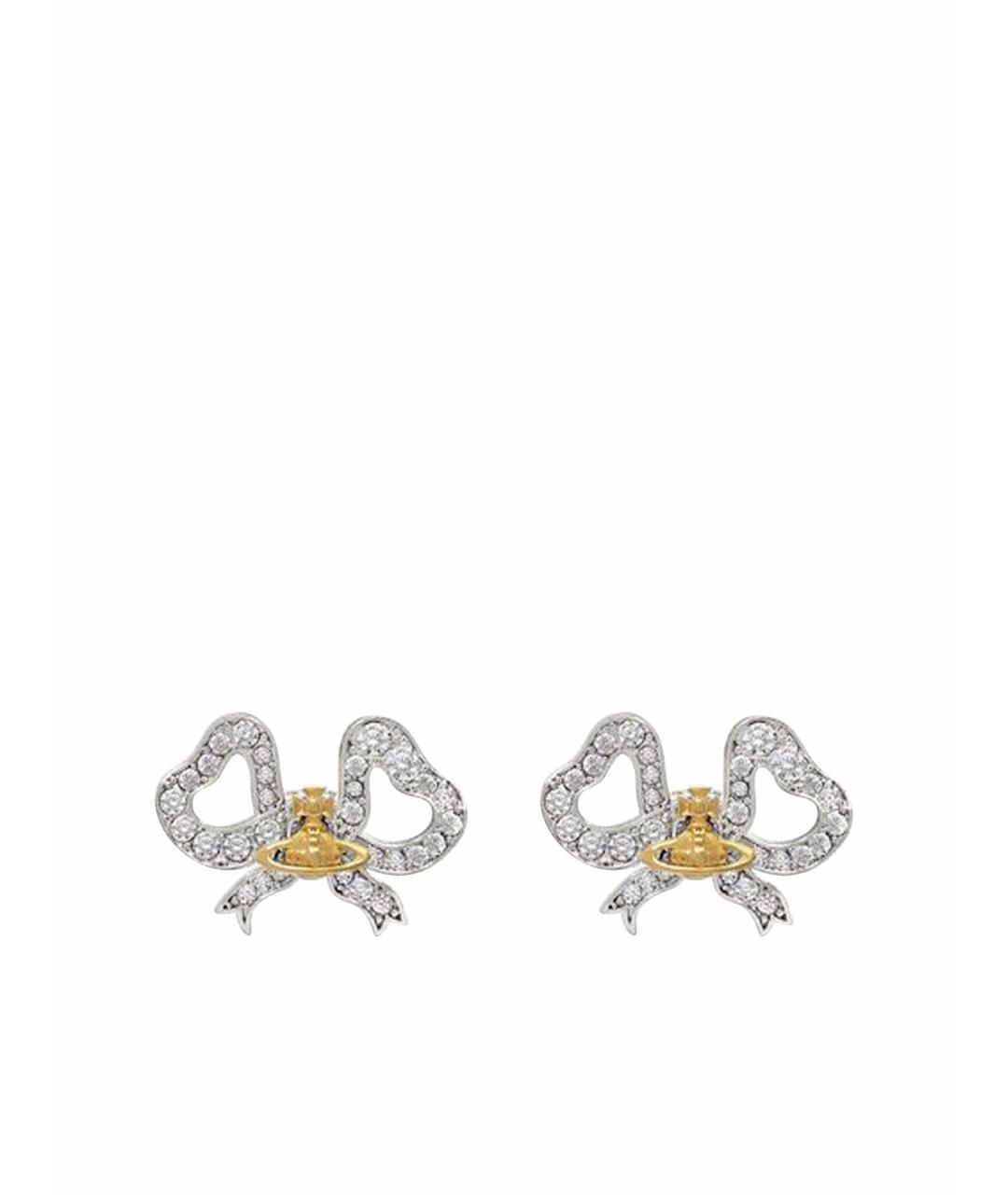 VIVIENNE WESTWOOD Серебряные латунные серьги, фото 1