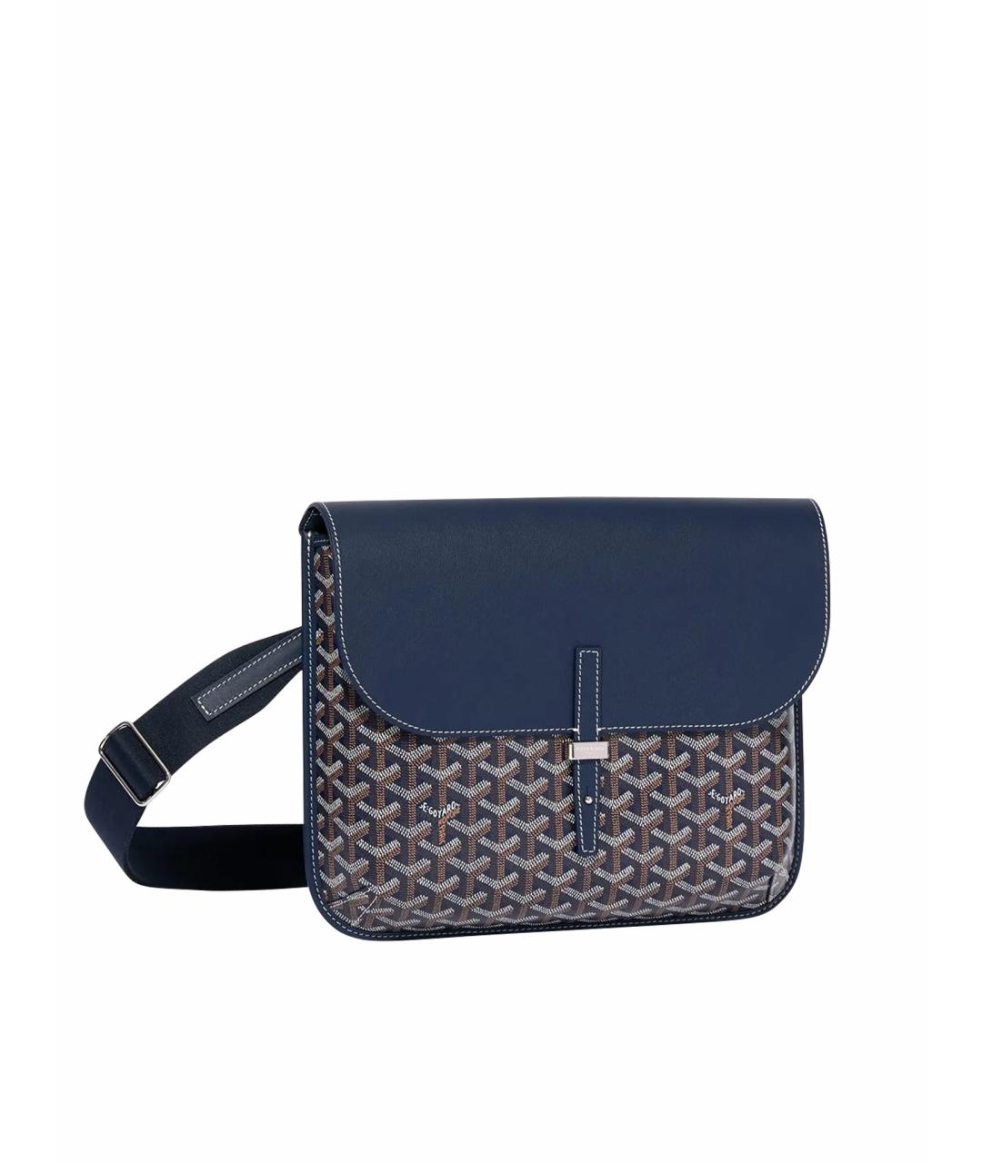 GOYARD Темно-синяя сумка на плечо, фото 1
