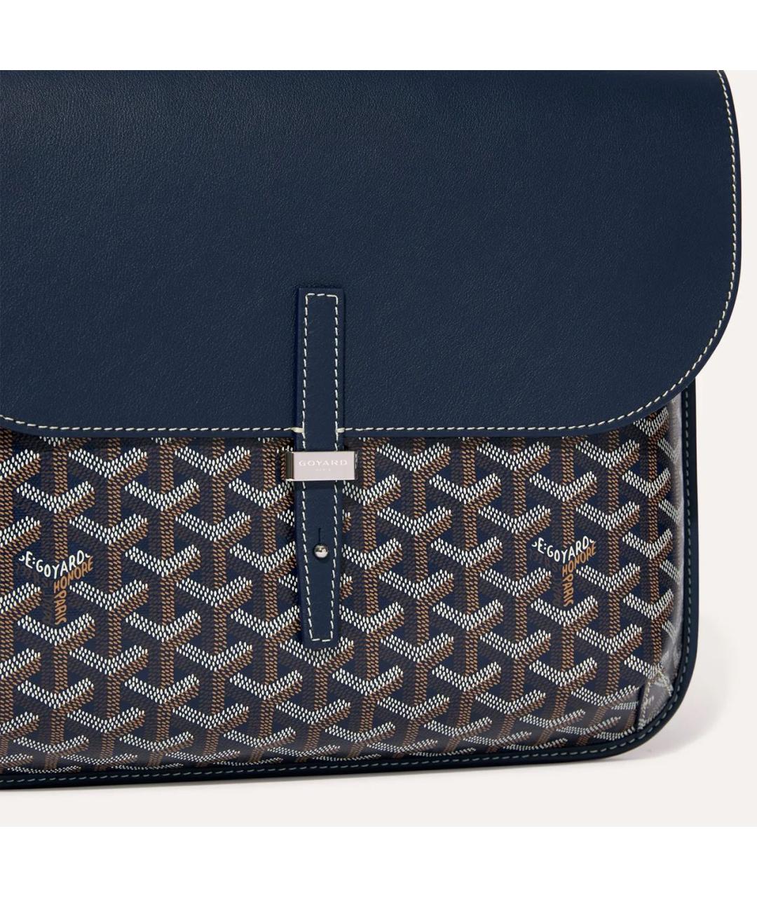 GOYARD Темно-синяя сумка на плечо, фото 4