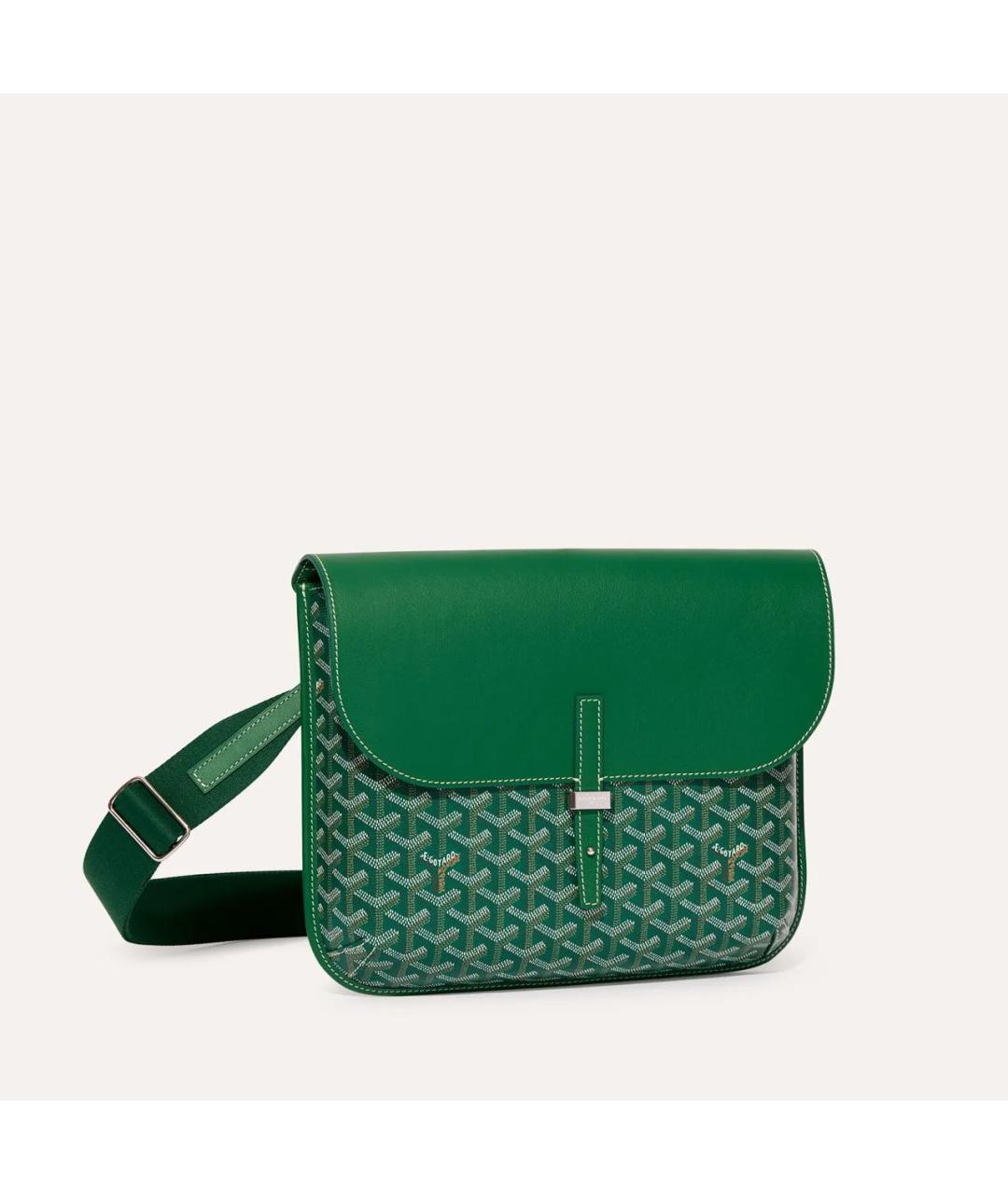 GOYARD Зеленая сумка на плечо, фото 5