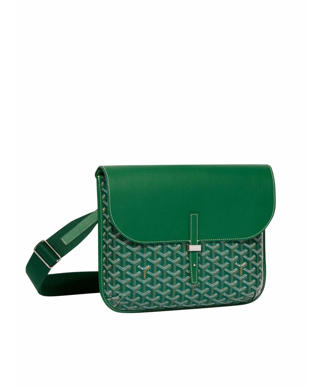 GOYARD Зеленая сумка на плечо, фото 1
