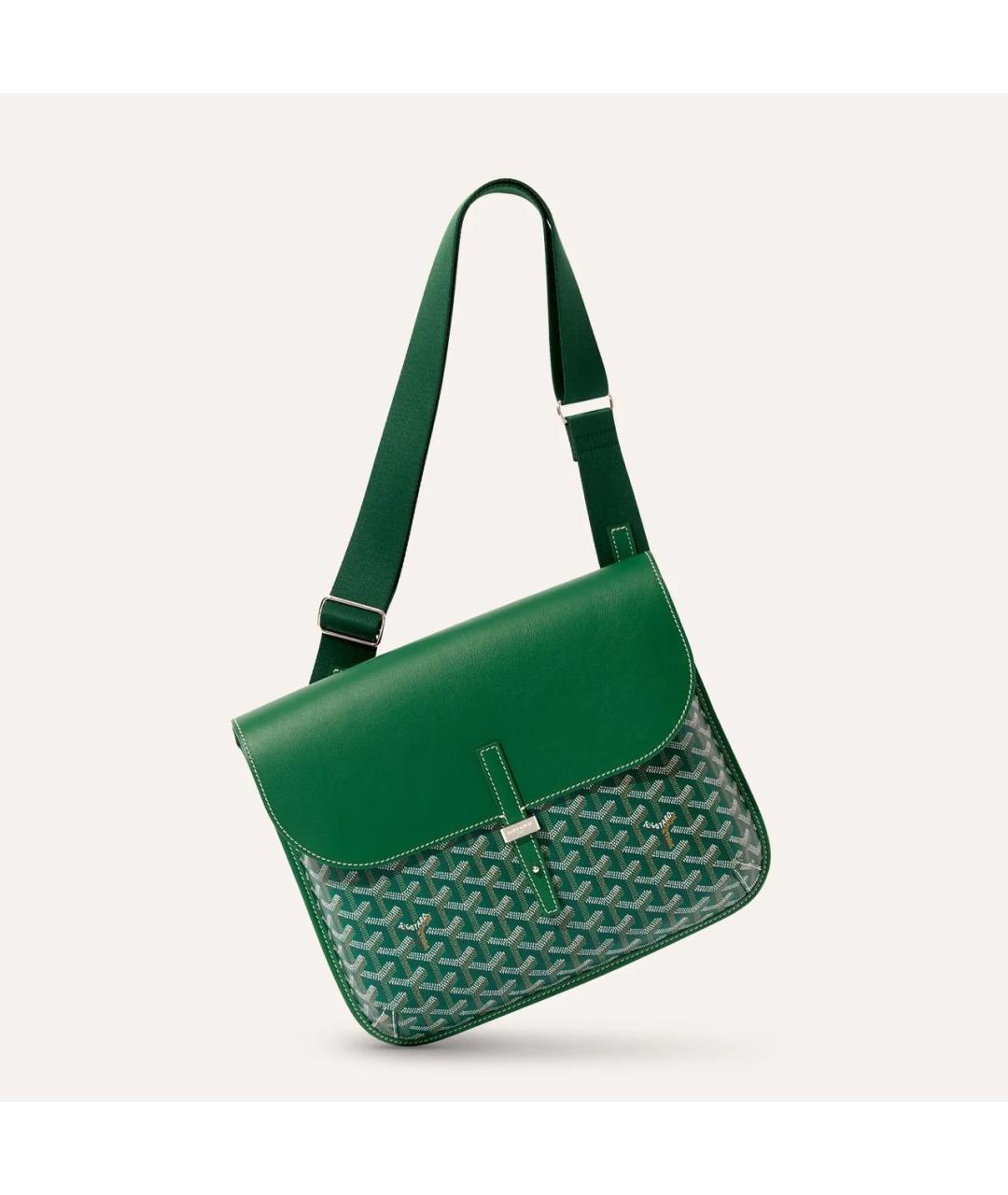 GOYARD Зеленая сумка на плечо, фото 2
