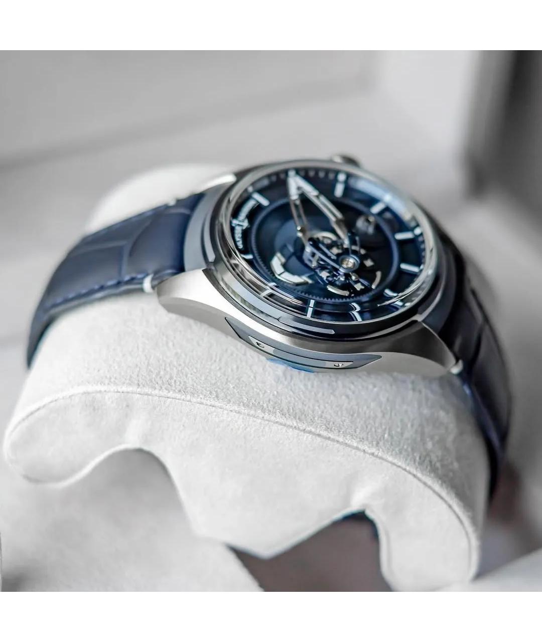 Ulysse Nardin Темно-синие часы, фото 3