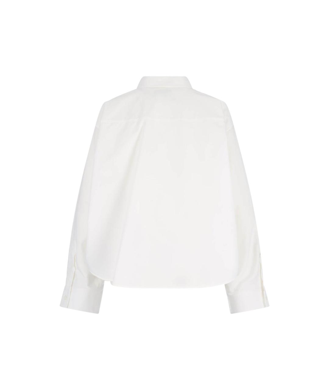 BALENCIAGA Белая хлопковая рубашка, фото 2