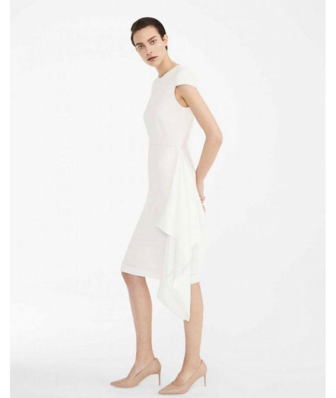 MAX MARA Белое коктейльное платье, фото 6