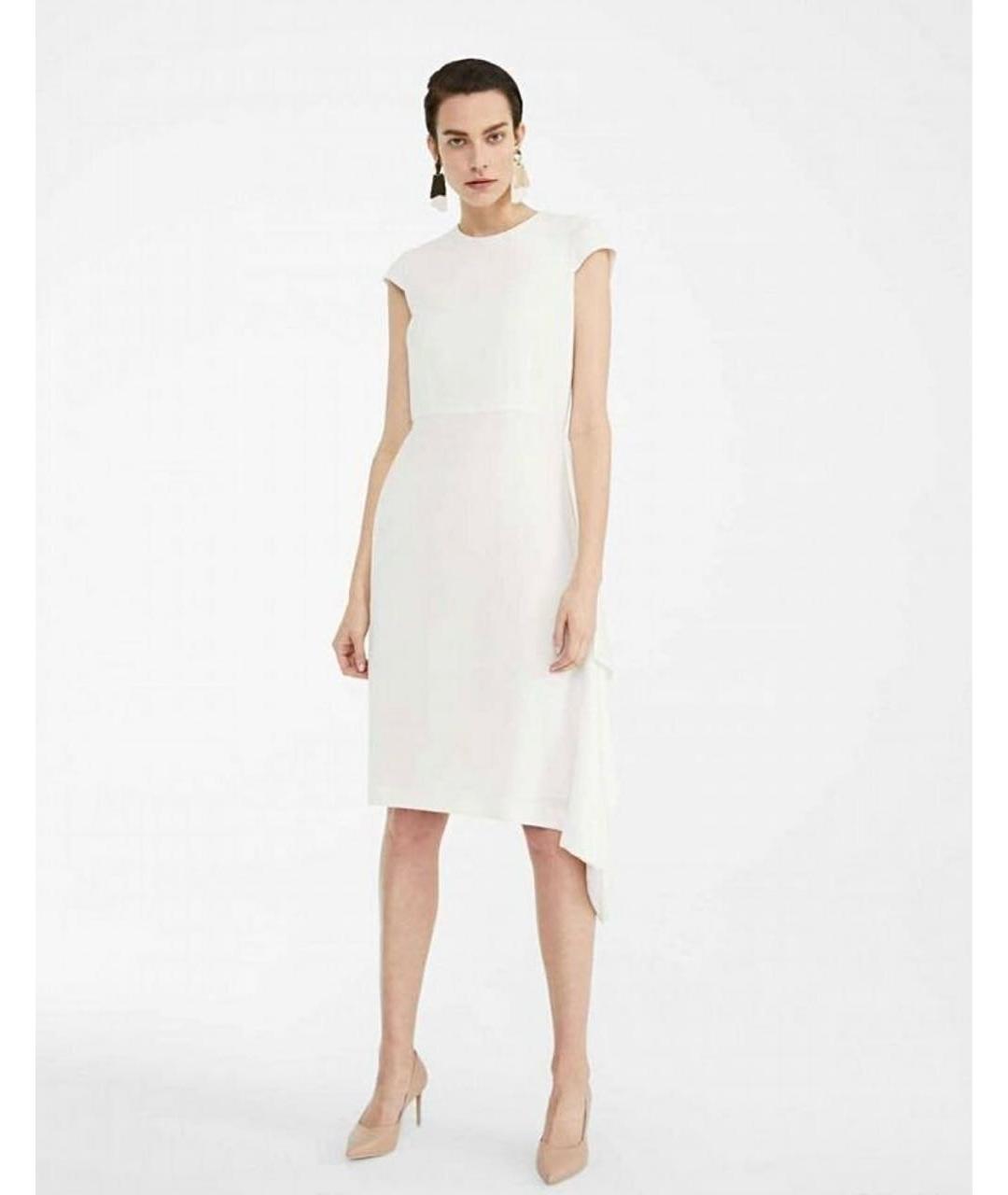 MAX MARA Белое коктейльное платье, фото 7