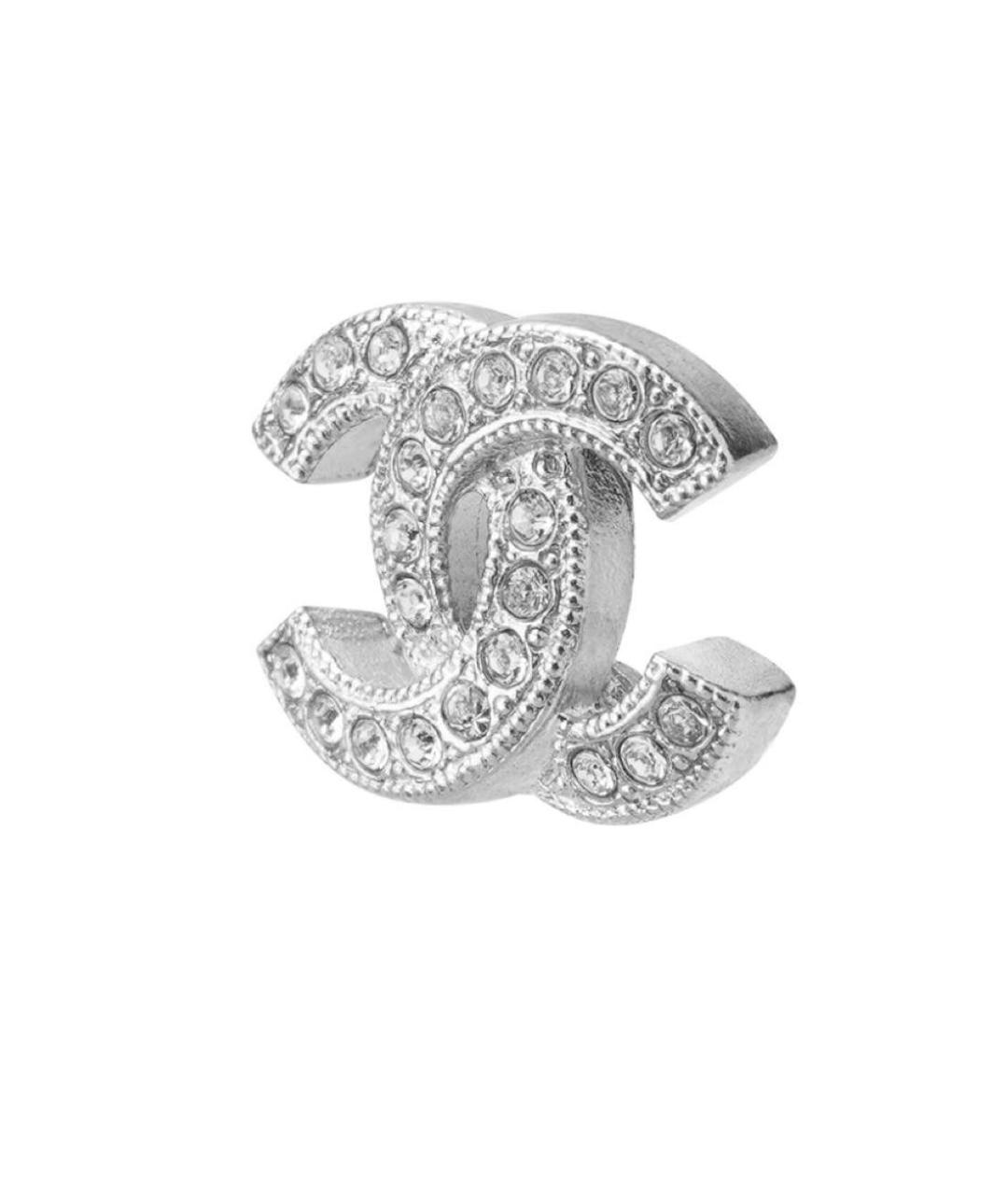 CHANEL Серебряные серьги, фото 3