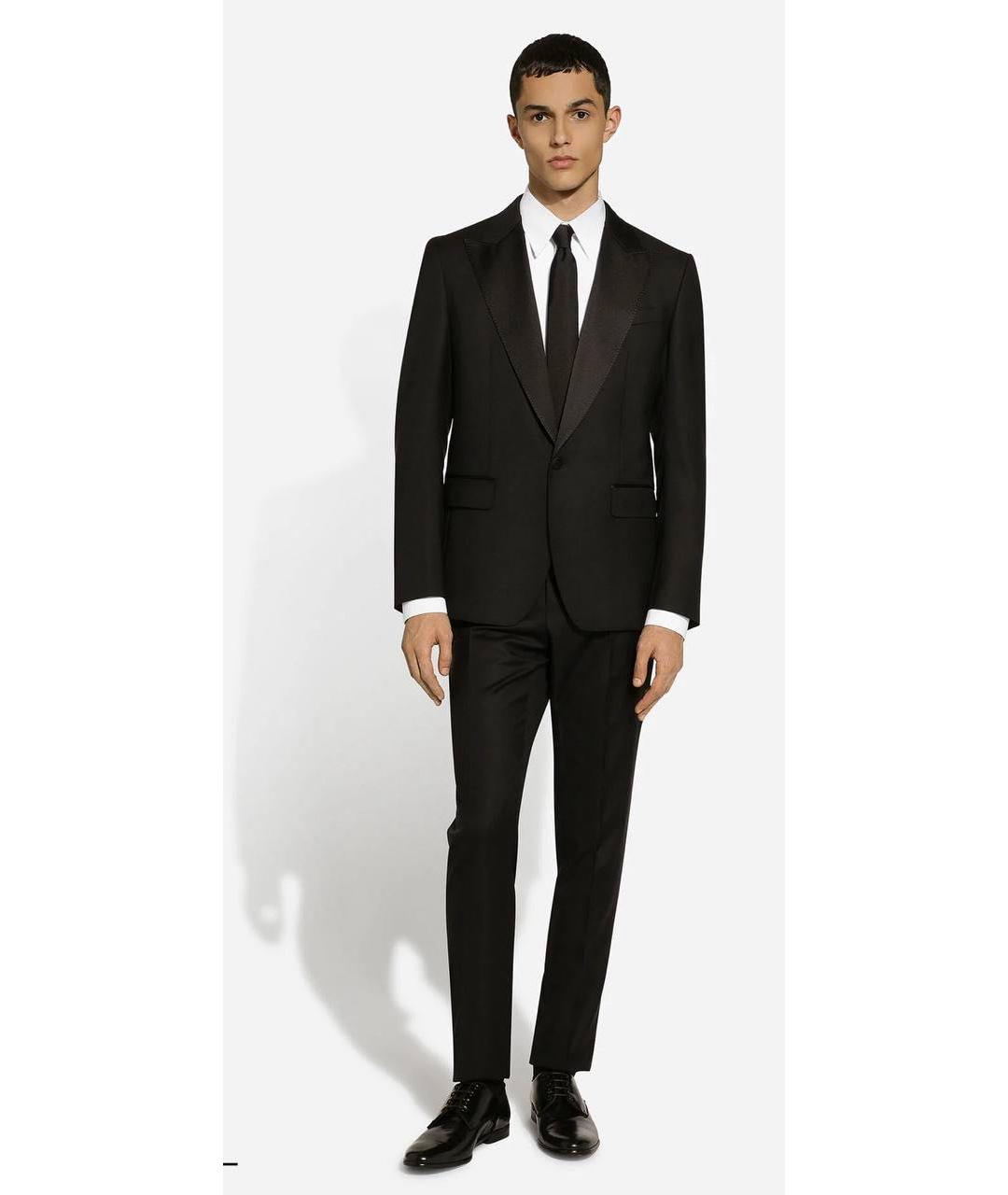 DOLCE&GABBANA Черный вечерний костюм, фото 7