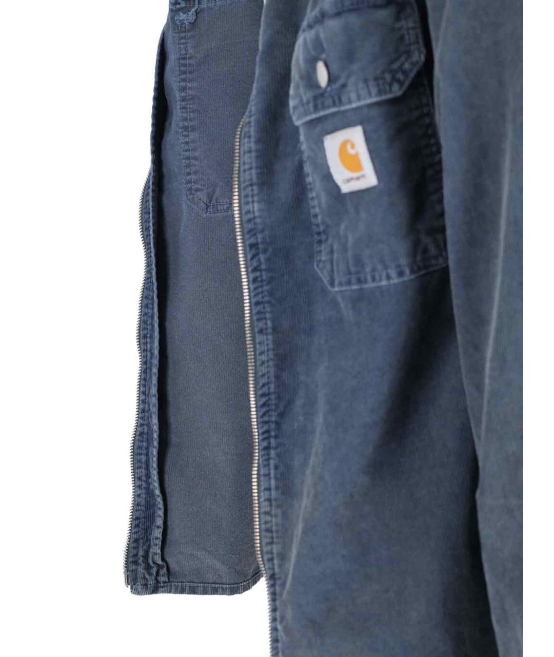 CARHARTT WIP Синяя хлопковая куртка, фото 5